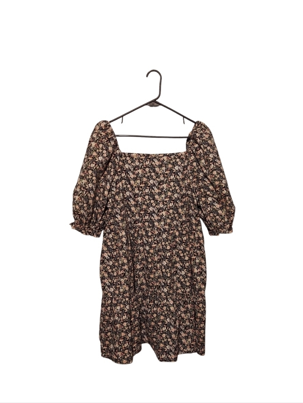 NWT Levi’s Dress L Floral Babydoll Cottagecore Garden Party Boho Peasant Preppy